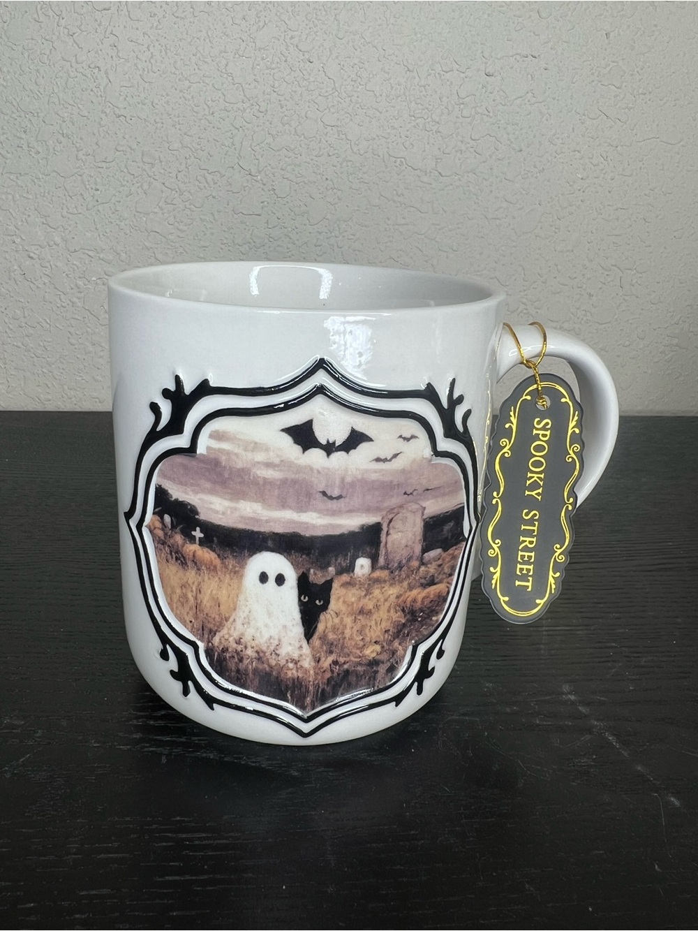 NEW Spooky Street Ghost Portrait Halloween Mug
